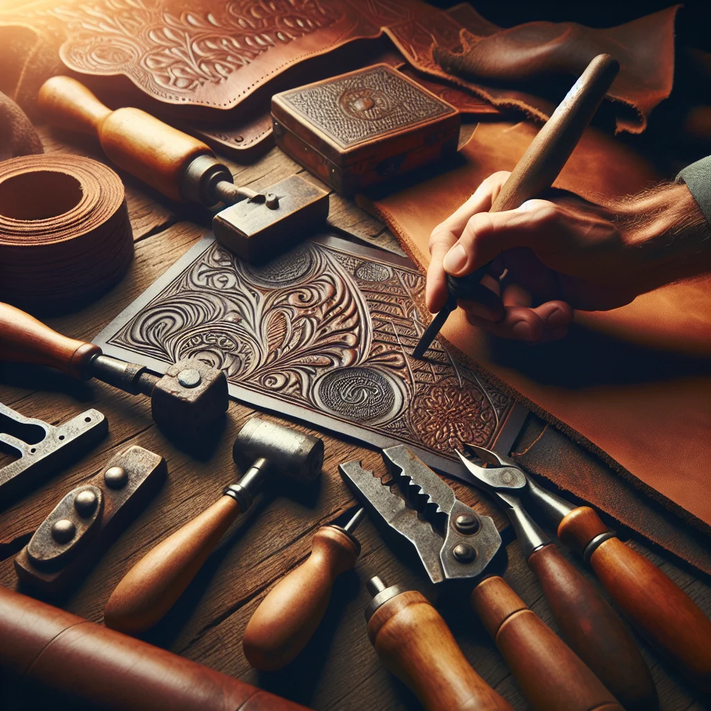 Featured image for Punzieren: Traditionelle Lederbearbeitung im Leder-Lexikon