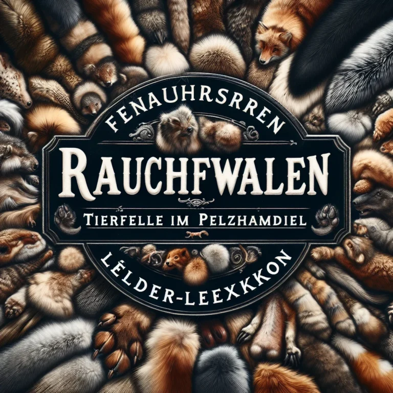 Rauchwaren: Tierfelle im Pelzhandel – Leder-Lexikon