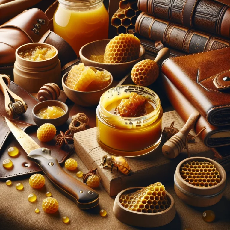 Reines Bienenwachs: Definition im Leder-Lexikon