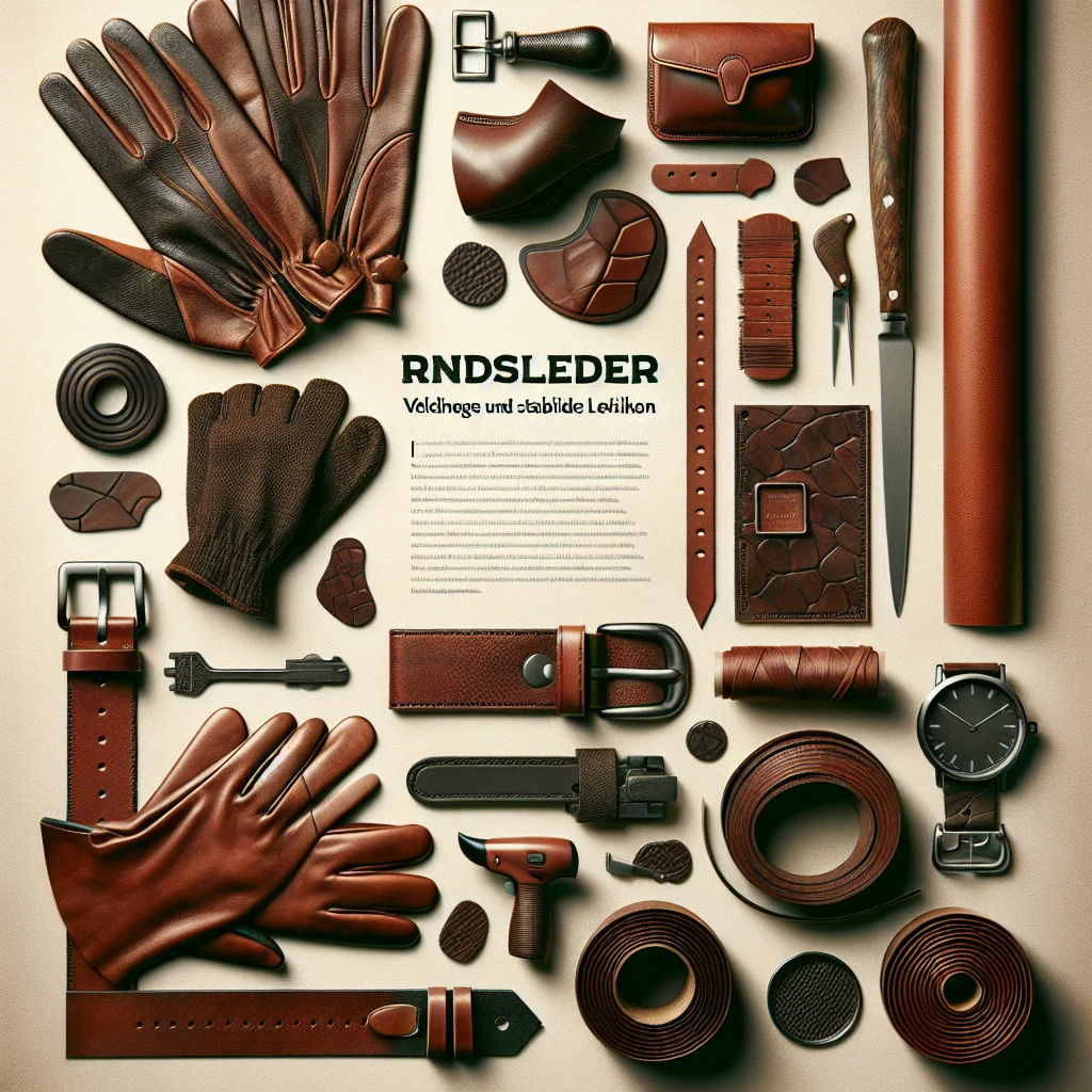 Rindsleder: Vielseitiges und stabiles Leder-Lexikon 1 Visual representation of Rindsleder: Vielseitiges und stabiles Leder-Lexikon