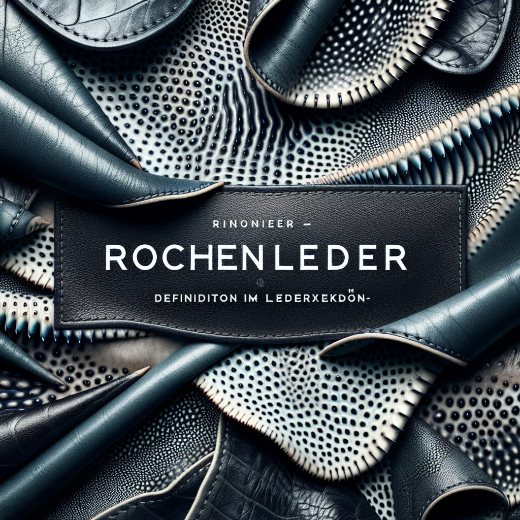 Featured image for Rochenleder: Definition im Leder-Lexikon