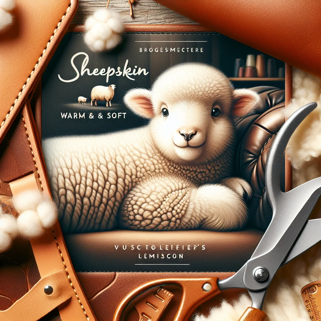 Visual representation of Schaffell: Wärmendes & weiches Material im Leder-Lexikon