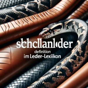 Visual representation of Schlangenleder: Definition im Leder-Lexikon