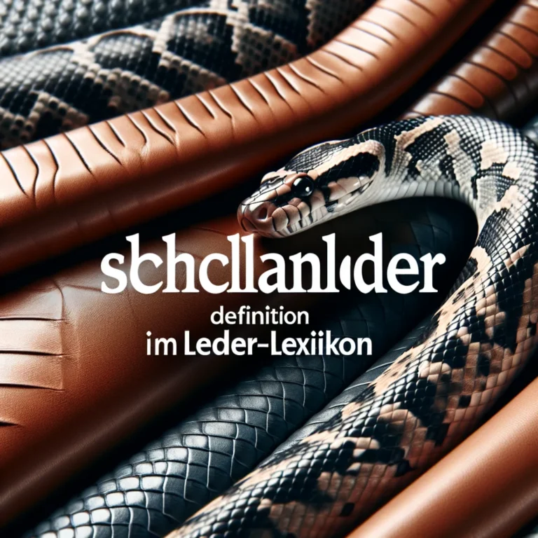 Visual representation of Schlangenleder: Definition im Leder-Lexikon