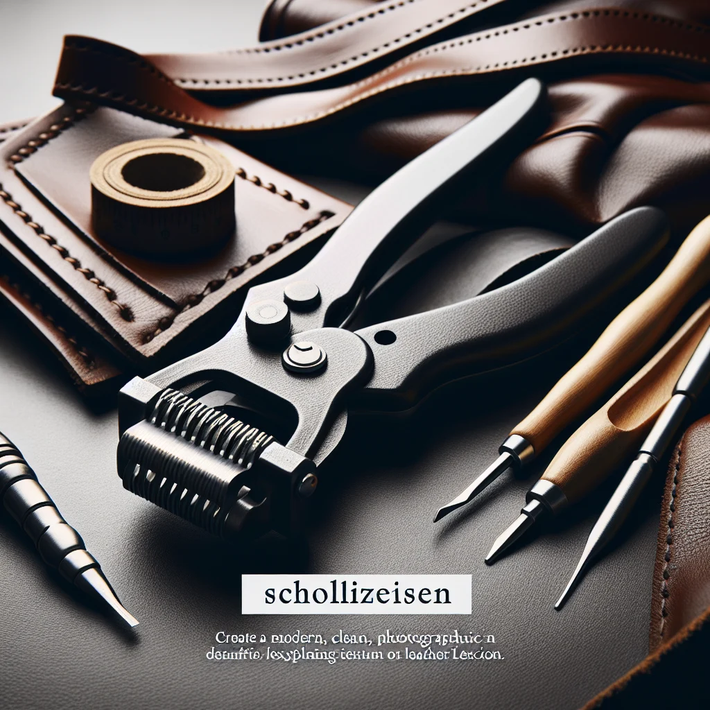 Visual representation of Schlitzeisen: Definition im Leder-Lexikon