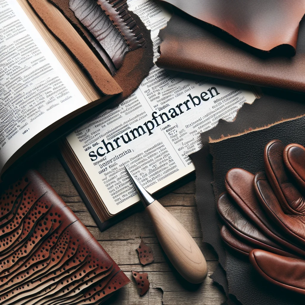 Visual representation of Schrumpfnarben: Definition im Leder-Lexikon