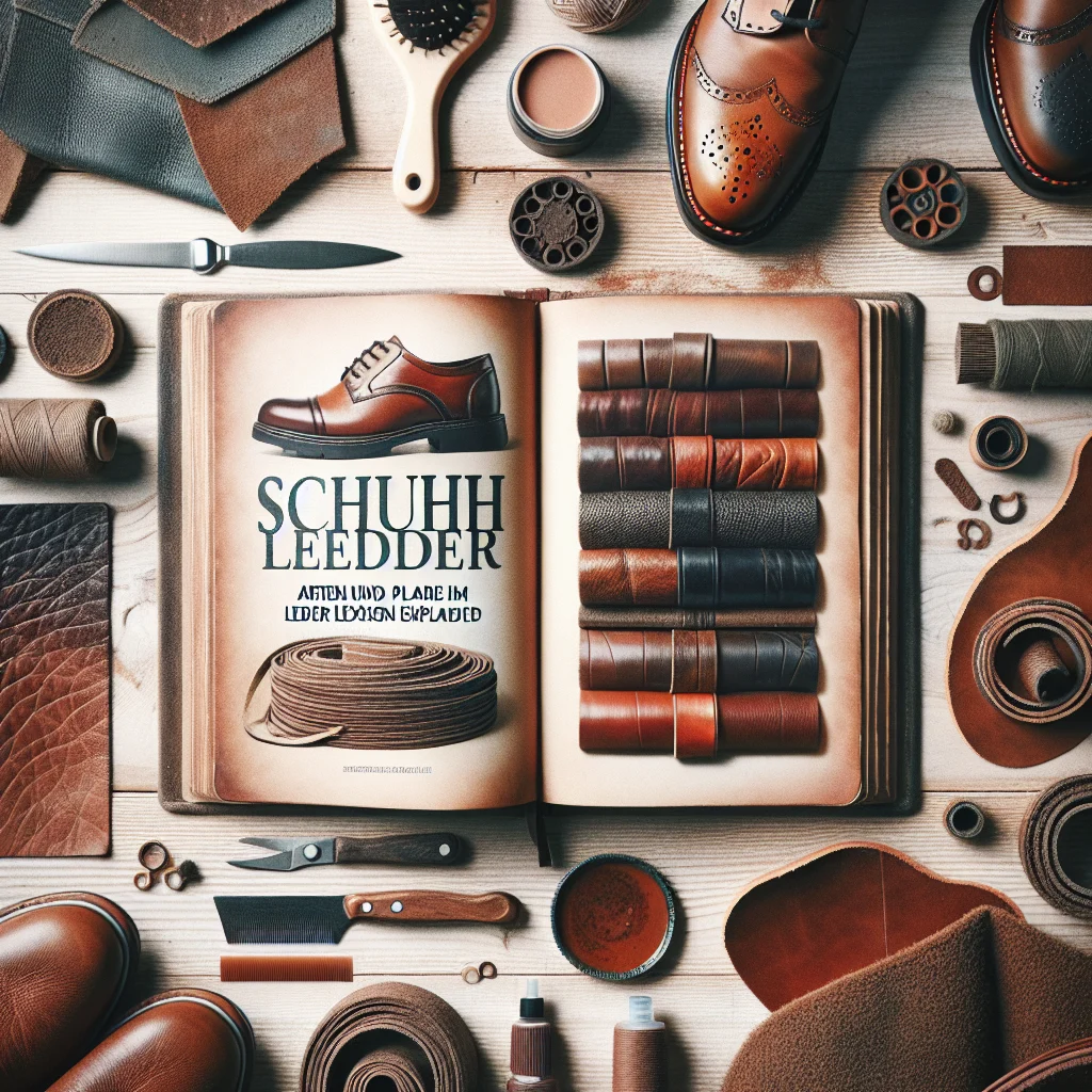 Visual representation of Schuhleder: Arten und Pflege im Leder-Lexikon erklärt