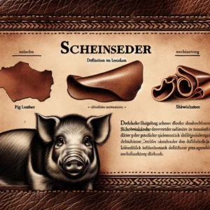 Schweinsleder: Definition im Leder-Lexikon