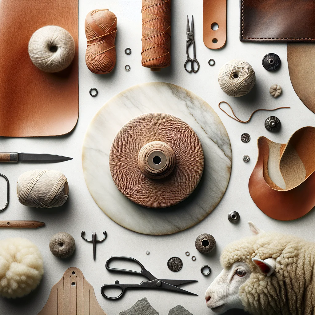 Visual representation of Skiver: Dünner Narbenspalt von Schaf- oder Ziegenleder