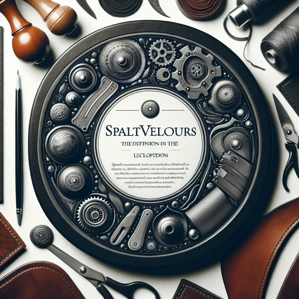 Visual representation of Spaltvelours: Die Definition im Leder-Lexikon