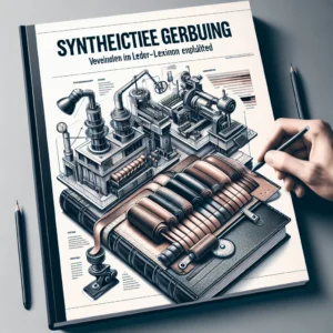 Visual representation of Synthetische Gerbung: Verfahren im Leder-Lexikon erklärt