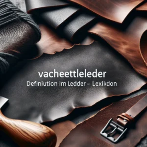 Visual representation of Vachetteleder: Definition im Leder-Lexikon