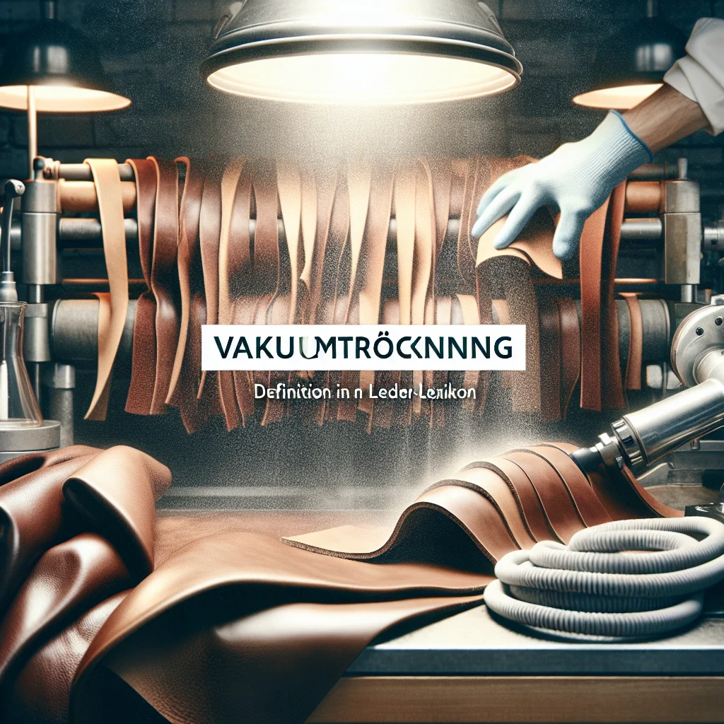 Visual representation of Vakuumtrocknung: Definition im Leder-Lexikon