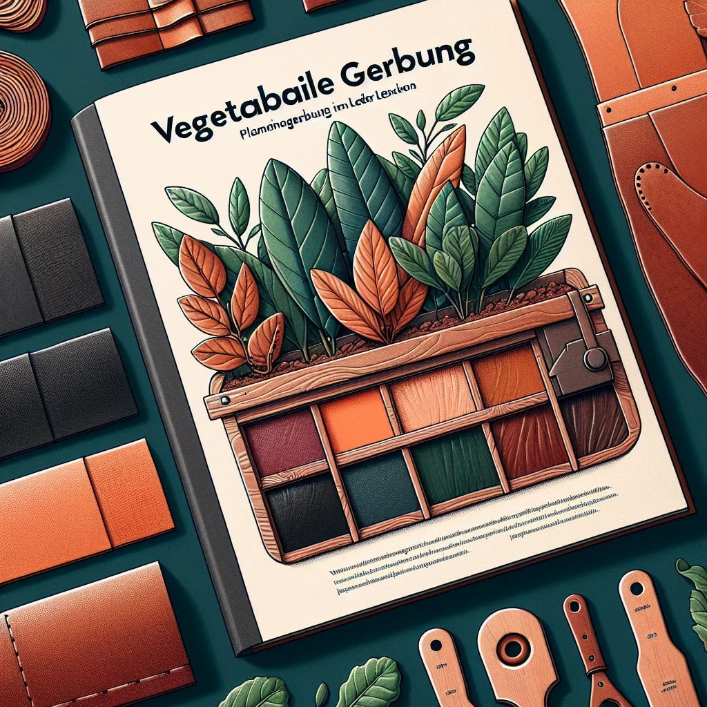 Visual representation of Vegetabile Gerbung: Pflanzengerbung im Leder-Lexikon