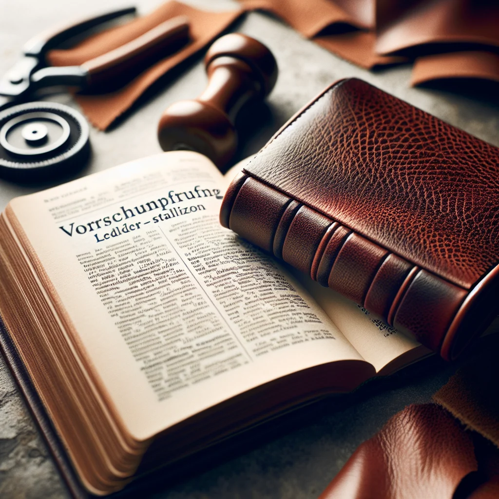 Visual representation of Vorschrumpfung: Leder-Stabilisierung im Lexikon