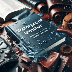 Visual representation of Wasserdichtes Leder: Definition im Leder-Lexikon