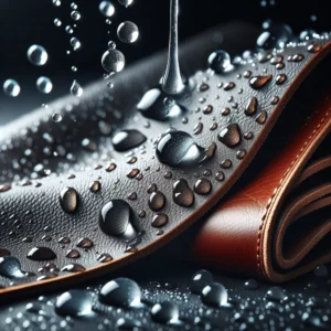 Visual representation of Waterproof-Leder: Hochgradig wasserabweisendes Leder-Lexikon