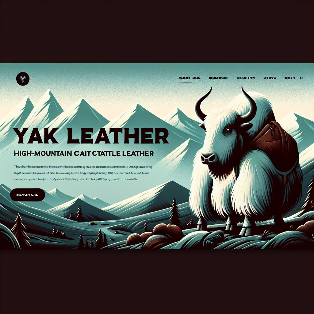 Visual representation of Yakleder: Hochgebirgsrinder-Leder im Leder-Lexikon