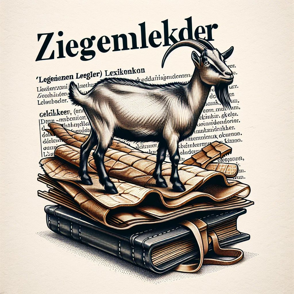 Ziegenleder: Definition im Leder-Lexikon