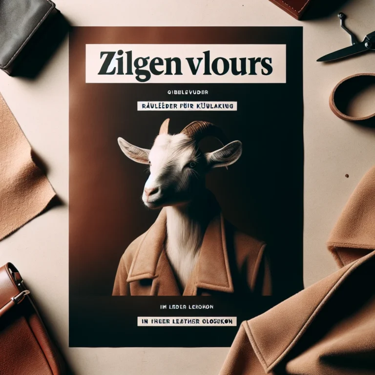 Visual representation of Ziegenvelours: Rauleder für Kleidung im Leder-Lexikon