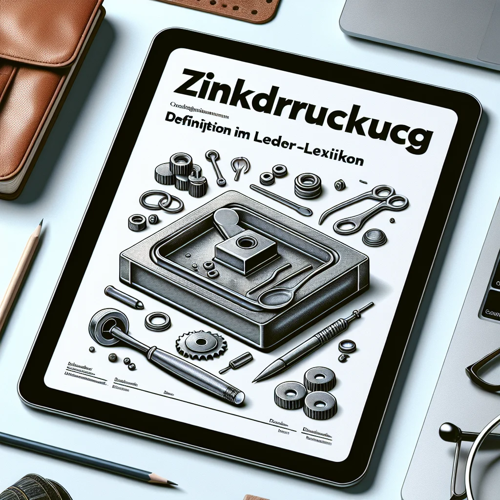 Zinkdruckgussverfahren: Definition im Leder-Lexikon