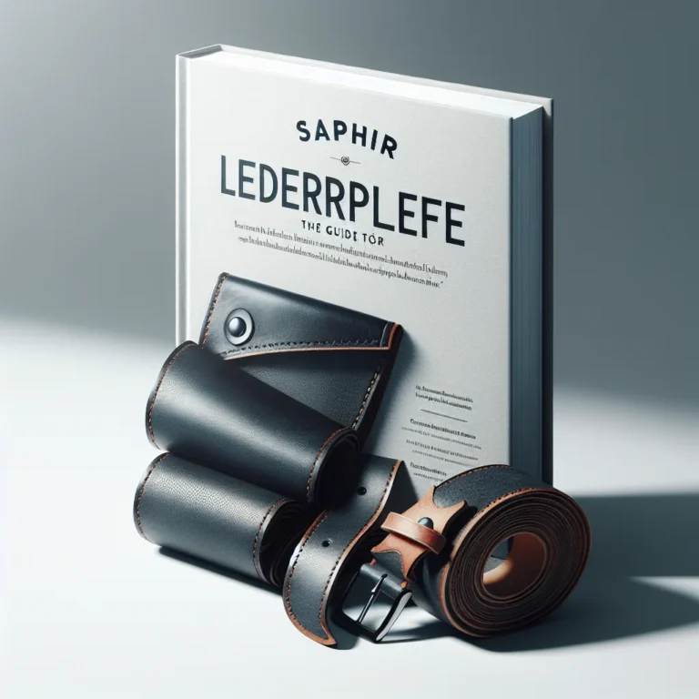 Saphir Lederpflege: Der Guide für makelloses Leder