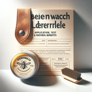 Bienenwachs Lederpflege: Anwendung, Test & natürliche Vorteile