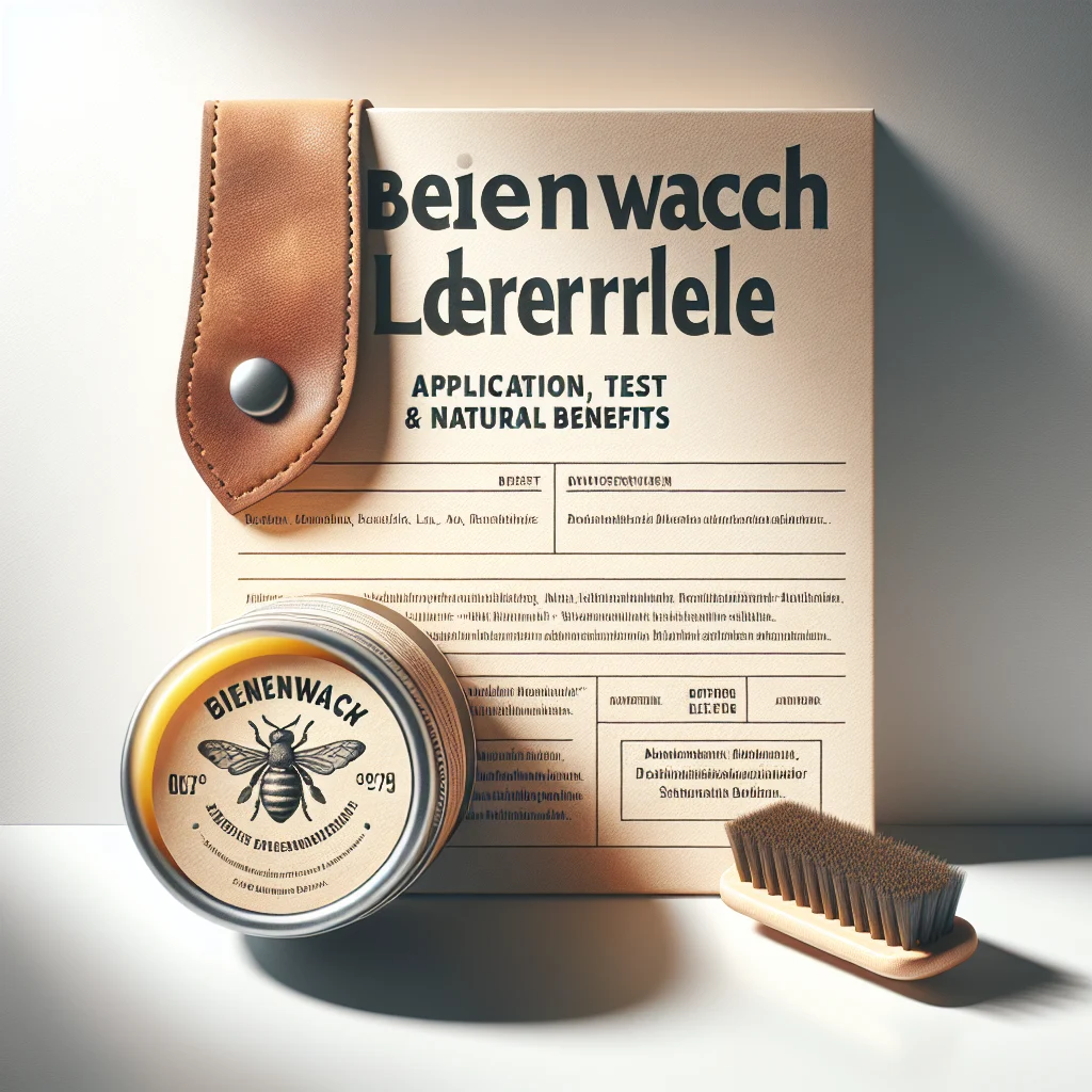 Bienenwachs Lederpflege: Anwendung, Test & natürliche Vorteile