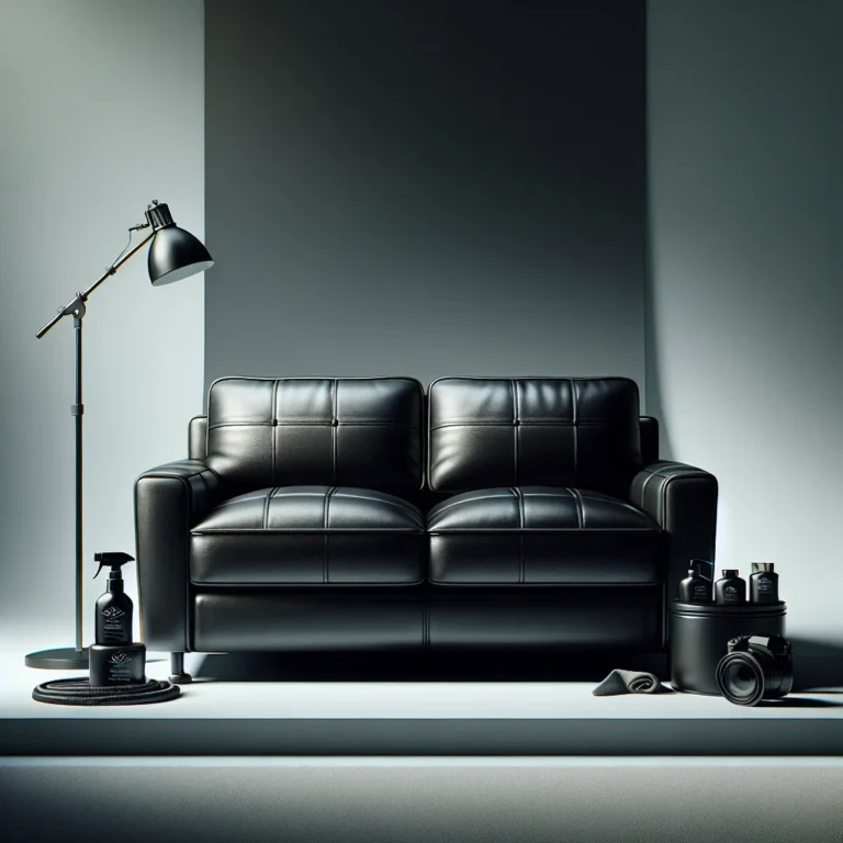 Lederpflege Sofa Schwarz: So bleibt Ihr Leder makellos