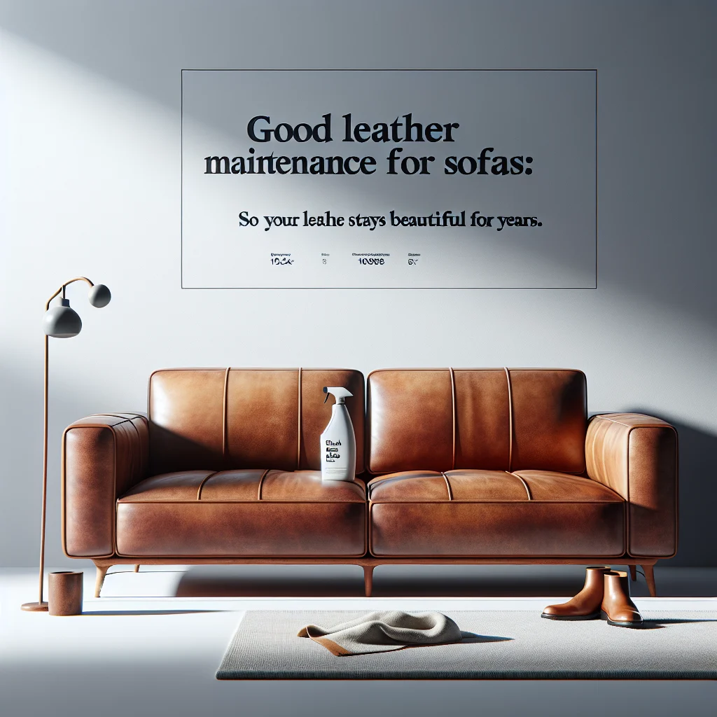 Featured image for Gute Lederpflege für Sofa: So bleibt Ihr Leder jahrelang schön.