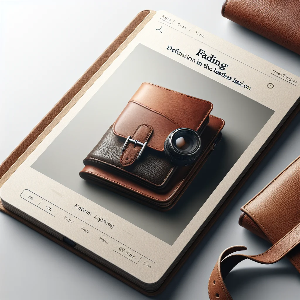 Ausbleichen: Definition im Leder-Lexikon 1 Featured image for Ausbleichen: Definition im Leder-Lexikon